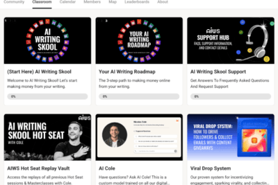 Free Trial to AI Writing Skool